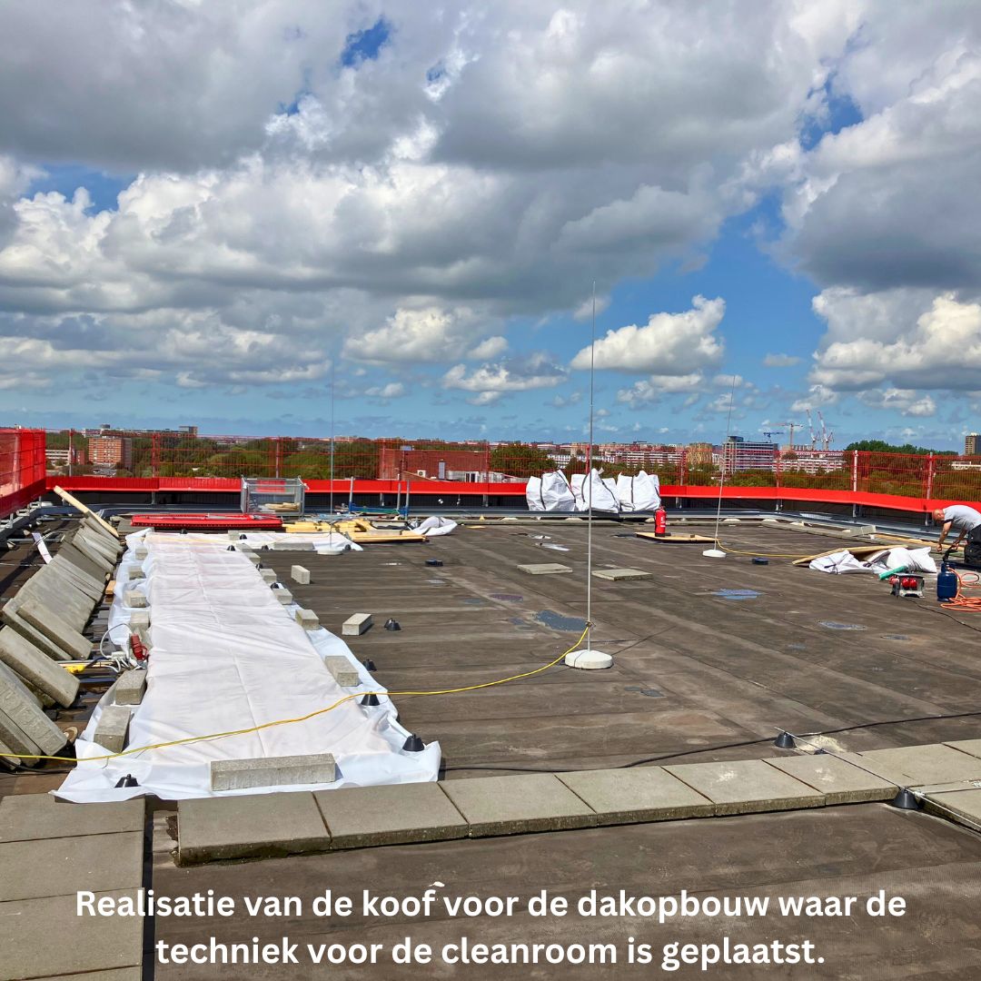 projectmanagement cleanroom ziekenhuis Antoni van Leeuwenhoek