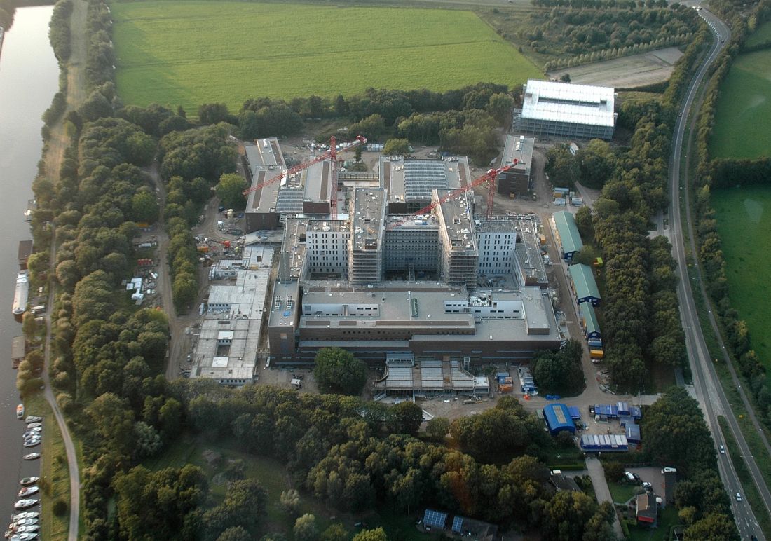 bovenaanzicht meander mc amersfoort