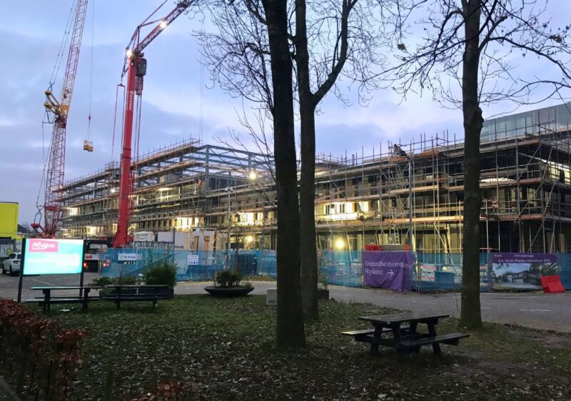 Alrijne - viering hoogste punt E-gebouw